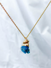 Manifestation Duo | Apatite Necklace + Earring