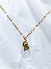 Cleanse Duo | Clear Quartz Necklace + Earring