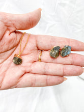 Courage Duo | Labradorite Necklace + Earring