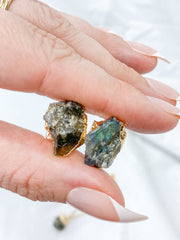 Courage Duo | Labradorite Necklace + Earring