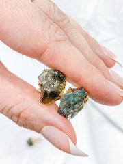 Courage Duo | Labradorite Necklace + Earring