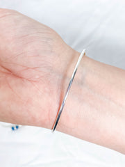 Apatite and Rose Quartz Natural Cuff Bracelet