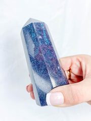 Ruby Kyanite Polished Point 569g