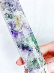 Fluorite Polished Point 415g