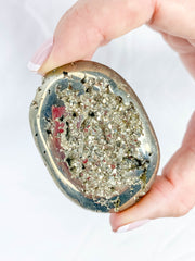 Pyrite Cluster Palm 125g