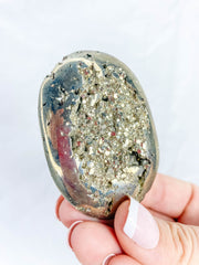 Pyrite Cluster Palm 125g