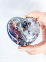 Rhodonite Heart 225g