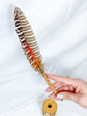Gaia Healing Wand with Wooden Stand