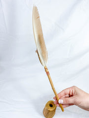 Gaia Healing Wand with Wooden Stand