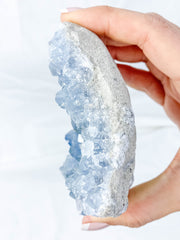 Celestite Cluster 416g