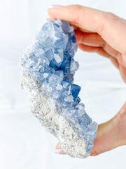 Celestite Cluster 416g