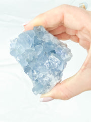 Celestite Cluster 407g