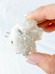 Glass Apophyllite Cluster 44g