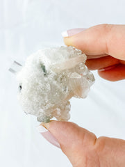 Glass Apophyllite Cluster 44g