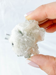 Glass Apophyllite Cluster 44g
