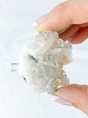 Glass Apophyllite Cluster 44g