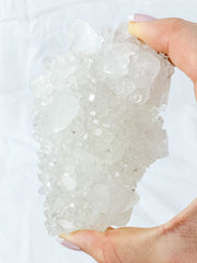 Glass Apophyllite Cluster 425g