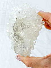 Glass Apophyllite Cluster 425g