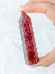 Strawberry Quartz Polished Points