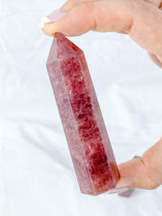 Strawberry Quartz Polished Points