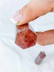 Strawberry Quartz Polished Points