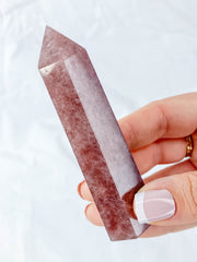 Strawberry Quartz Polished Points