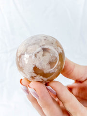 Flower Agate Sphere | Large