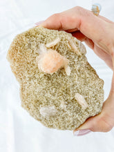 Stilbite Inclusions Cluster 356g