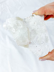 Apophyllite Morganite Cluster 221g