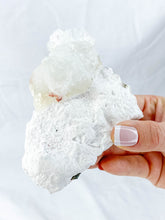 Apophyllite Morganite Cluster 221g