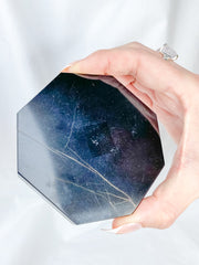 Shungite Octagon Plate | Medium