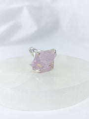 Kunzite Sterling Silver Ring