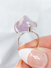 Kunzite Sterling Silver Ring