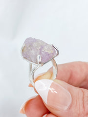 Kunzite Sterling Silver Ring