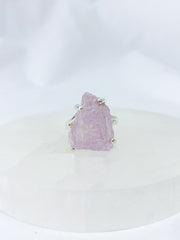 Kunzite Sterling Silver Ring