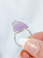 Kunzite Sterling Silver Ring