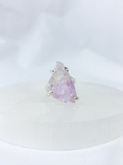 Kunzite Sterling Silver Ring