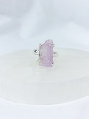 Kunzite Sterling Silver Ring