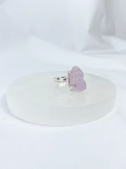 Kunzite Sterling Silver Ring
