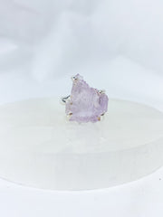 Kunzite Sterling Silver Ring