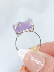 Kunzite Sterling Silver Ring