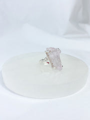 Kunzite Sterling Silver Ring
