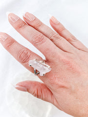 Kunzite Sterling Silver Ring