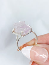 Kunzite Sterling Silver Ring