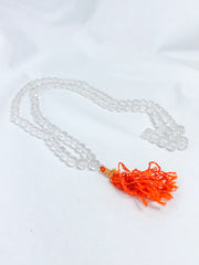 Clear Quartz 108 Mala Beads