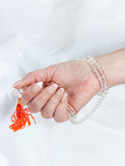 Clear Quartz 108 Mala Beads