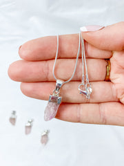 Morganite Natural Pendant