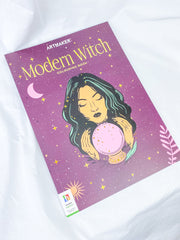 Modern Witch Colouring Book