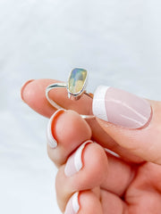 Ethiopian Opal Sterling Silver Ring