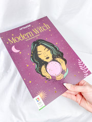 Modern Witch Colouring Book